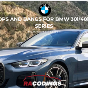 Pops and Bangs for BMW 30i/40i G series