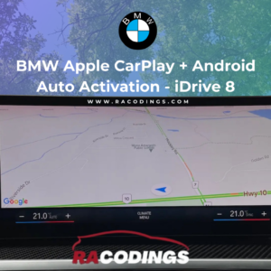 BMW Apple CarPlay + Android Auto Activation - iDrive 8